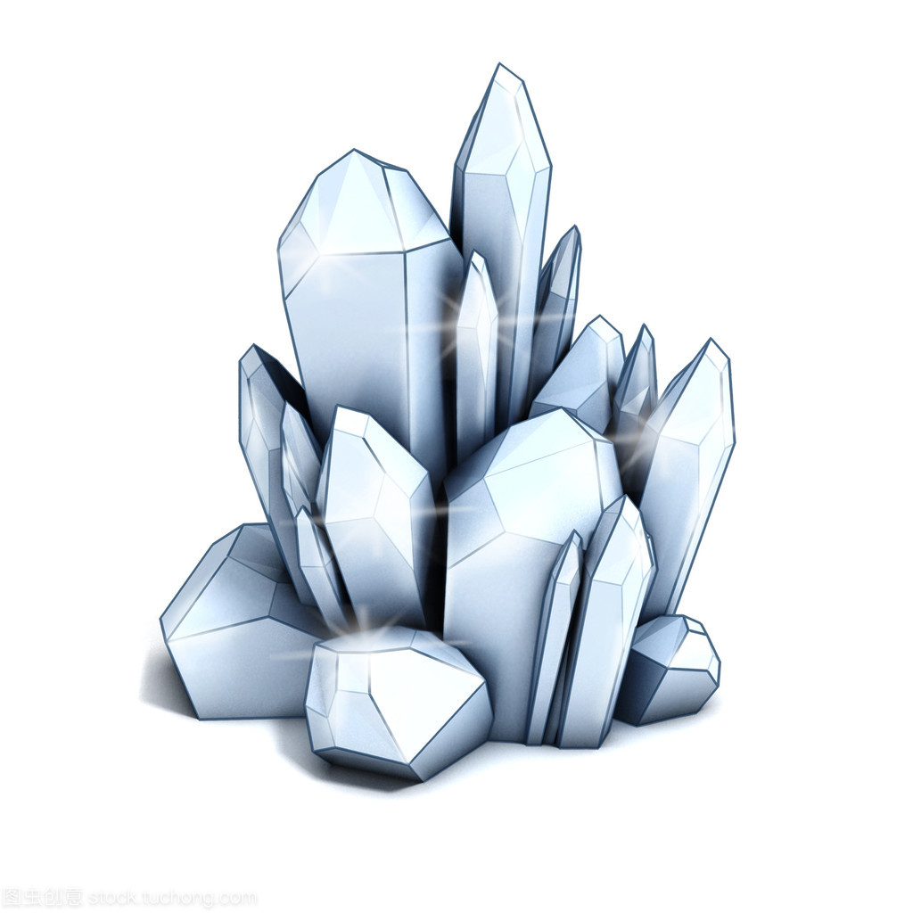水晶 3d 图