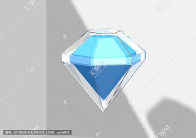 水晶钻石 未分层